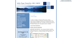 Desktop Screenshot of juliedantzler.com